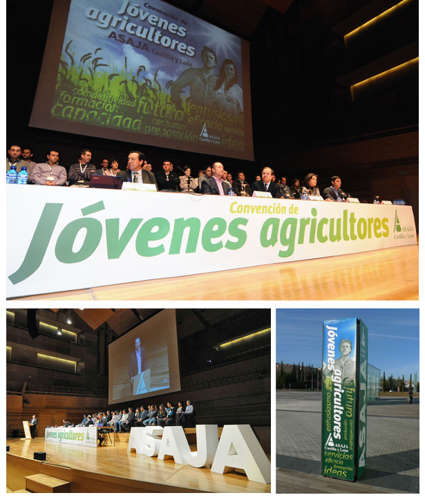 rqr-comunicacion-campañas-imagen global eventos-Congreso Jóvenes Agricultores de ASAJA